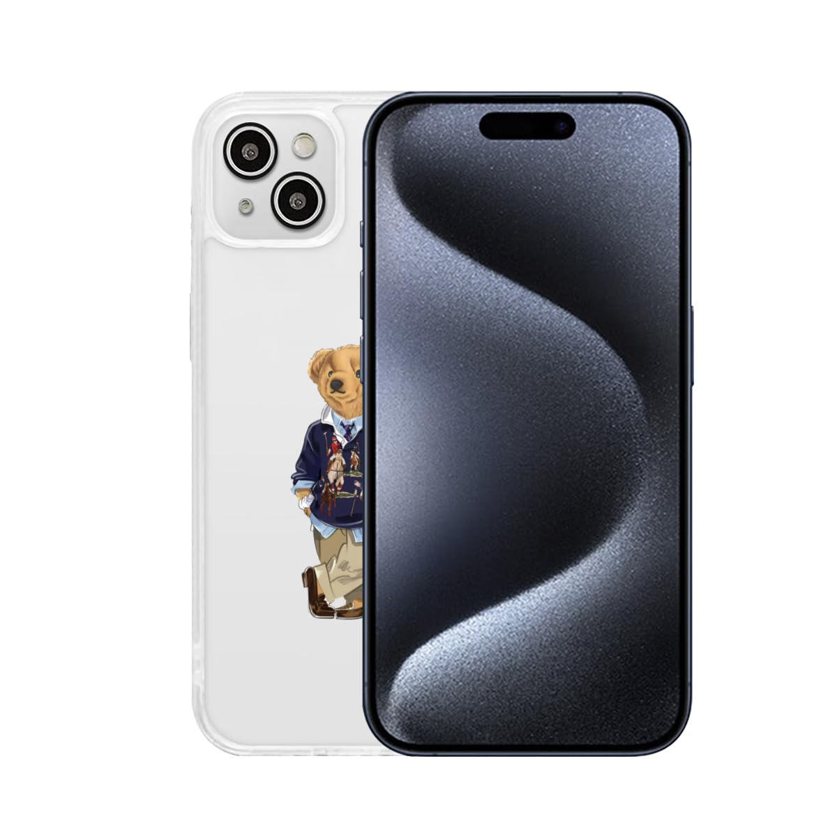 Amazon.co.jp: くま ポロベアー bear polo bear iPhone 15Plus ケース